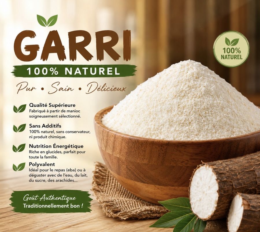 Garri naturel