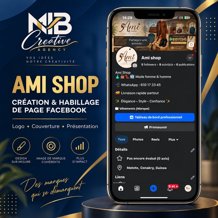 Page Facebook Ami Shop